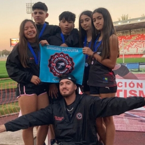 ENTRENADOR Y DEPORTISTAS DESTACAN EL ALTO NIVEL COMPETITIVO Sangre Diaguita destaca en su primera participación atlética en Curicó